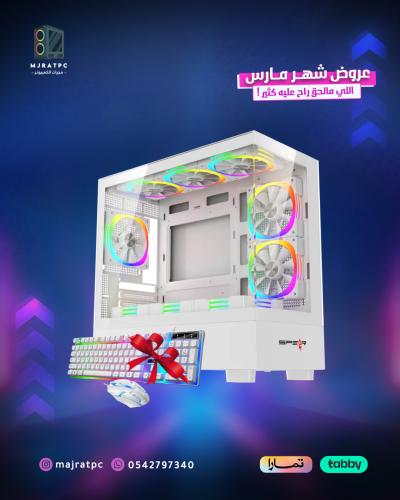 بي سي – المعالج: انتل intel i7 12700F – كرت الشاشة...