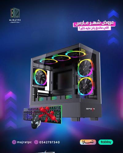 بي سي – المعالج: انتل intel i7 12700F – كرت الشاشة...
