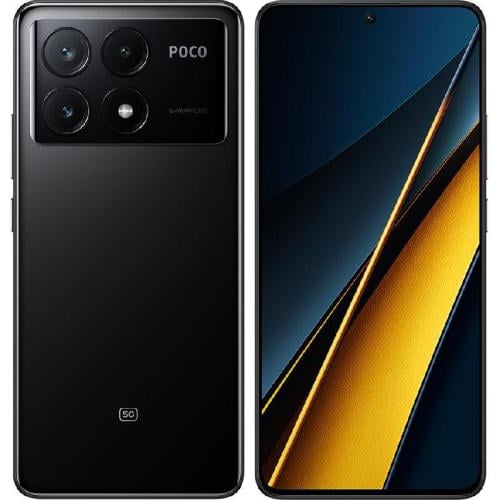 شاومي بوكو X6 برو - 512GB، 12GB RAM، أسود 5G