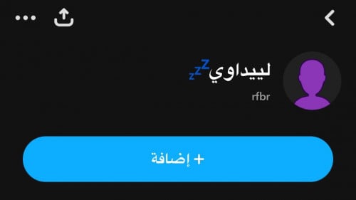 يوزر سناب رباعي مكرر rfbr