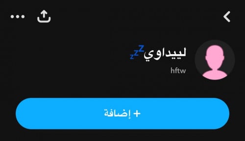 يوزر سناب رباعي hftw