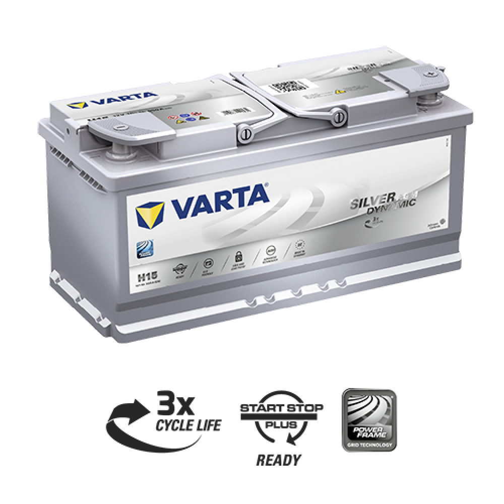 Batterie Varta Professional AGM 95Ah C20 - Dual Purpose AGM - Maurer  Elektromaschinen GmbH