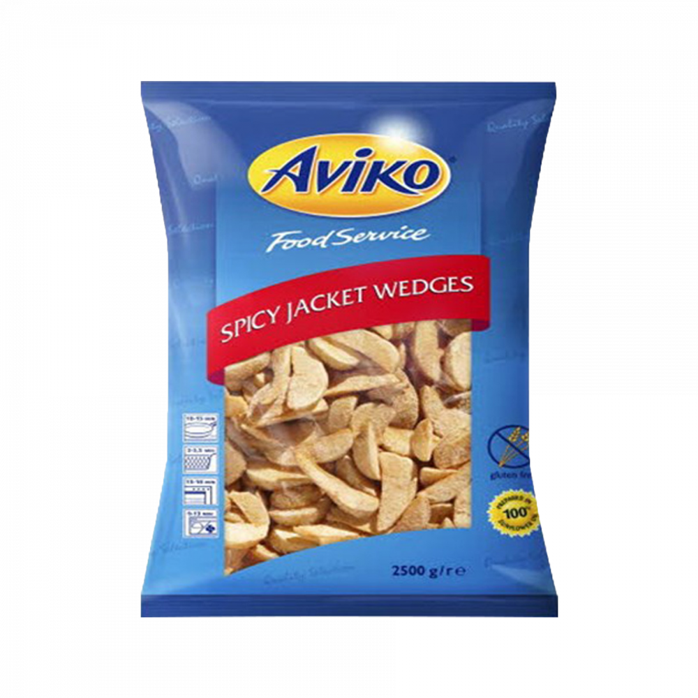 بطاطس الودجز أفيكو  2500 g