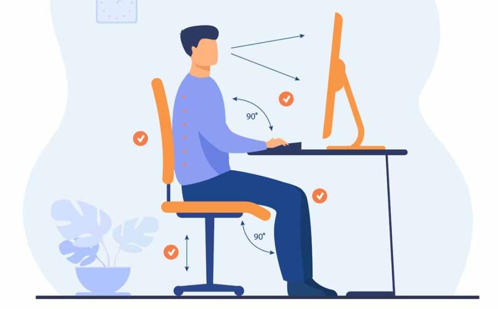 كيفية ضبط الكرسي حتى يناسبك