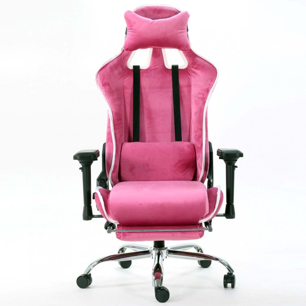 676 leader game chair t series pink fabric leaders chairs