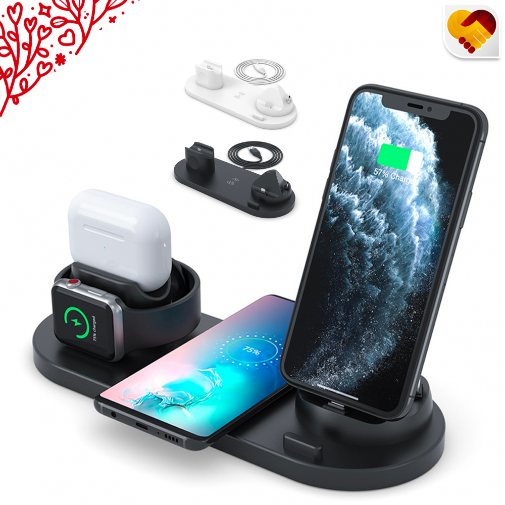 قاعدة شحن 7×1 للجوال والساعه - مفهوم الذكرى