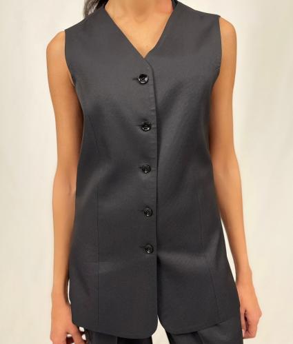 سترة تحتية كتان حسب الطلب Linen Vest