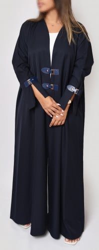 عباية لمار كحلي (متوفرة باللون الأسود عند الطلب)