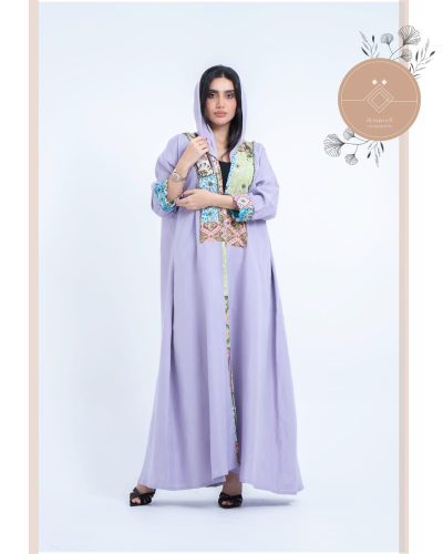 عباية لنن طبيعي Taa-10