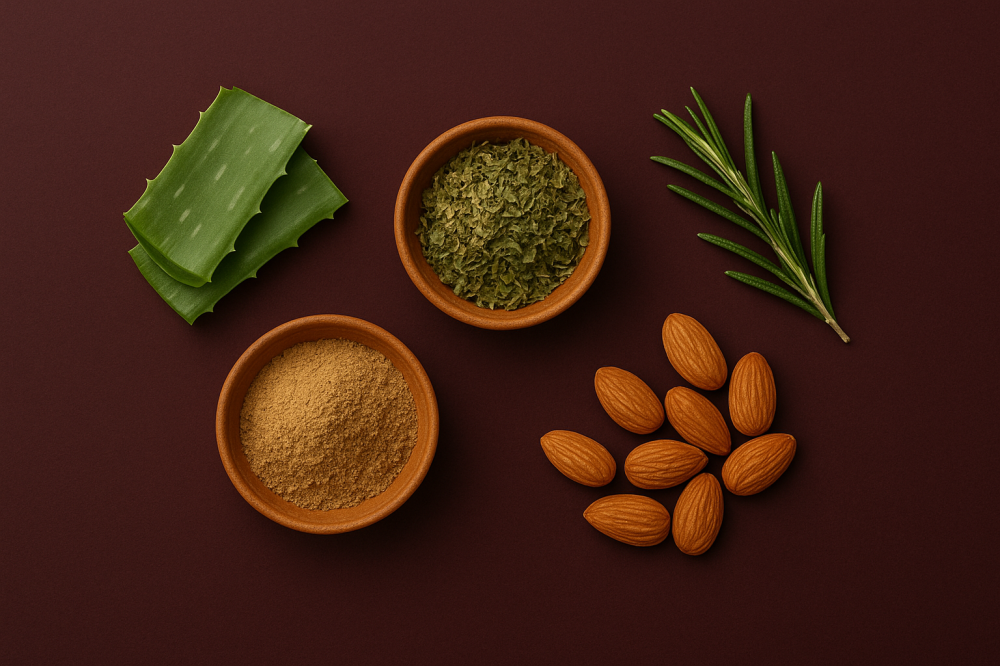 العناية بالشعر و البشرة