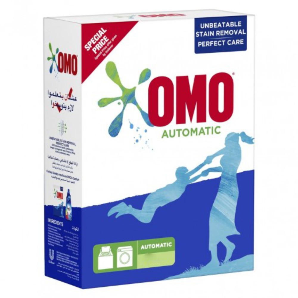 Omo Automatic Laundry Powder 1.25 kg 6 Pieces