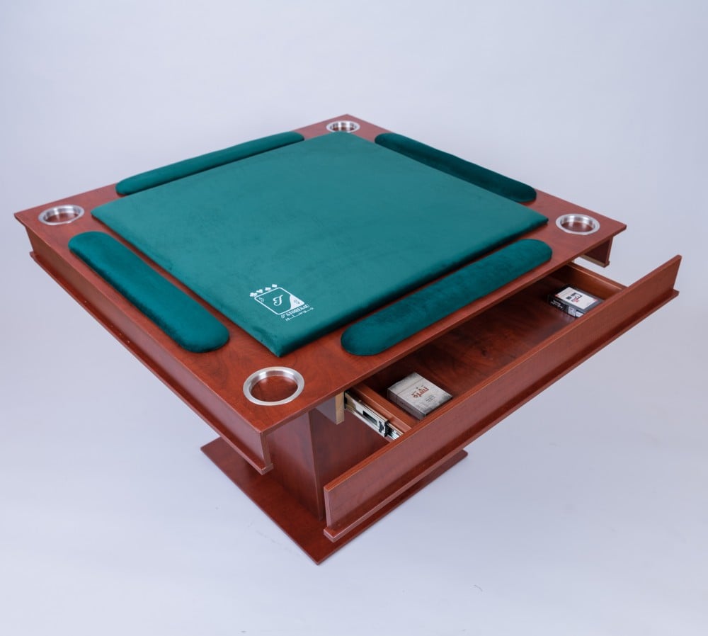 طاولة بلوت كبيرة أخضر بلس