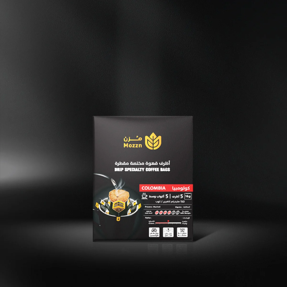 أظرف قهوة مختصة كولومبية (i-V60)  (16 جرام * 5 أظرف)