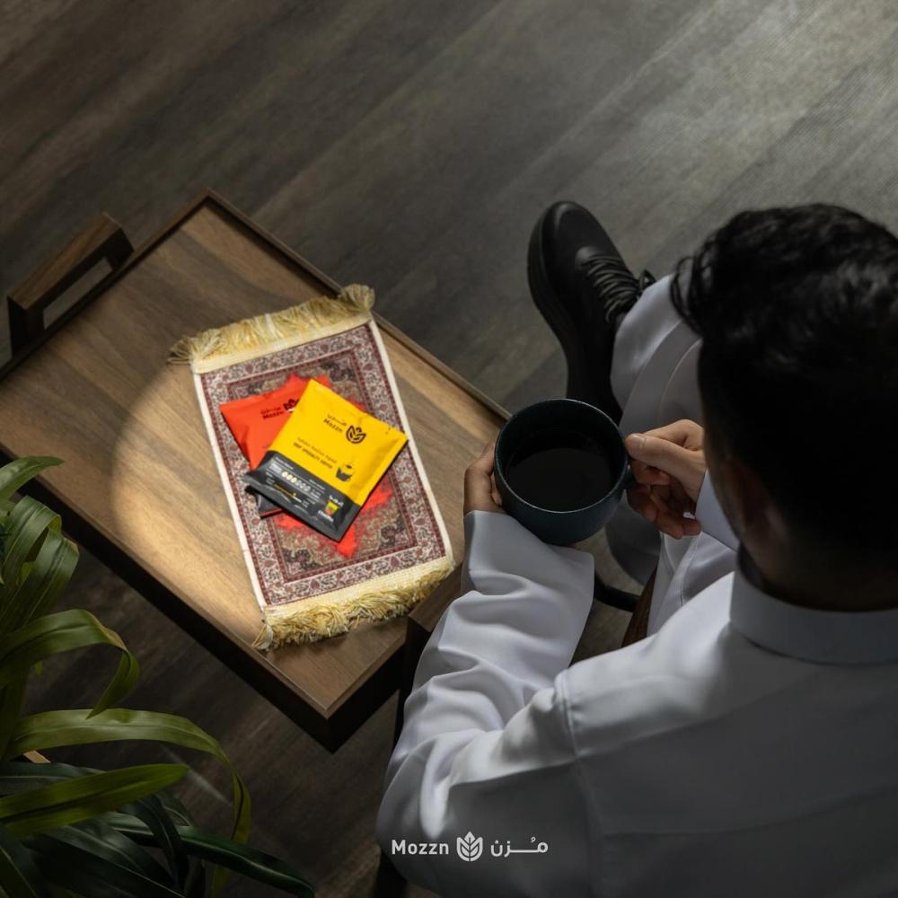 ☕ قهوة مزن المختصة... أكثر من مجرد ظرف!