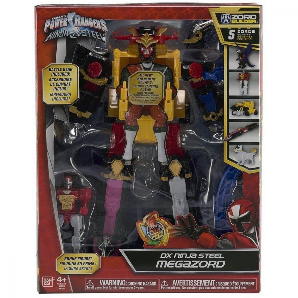  Power  Rangers  DX Ninja  Steel  Megazord  Toys  Lab