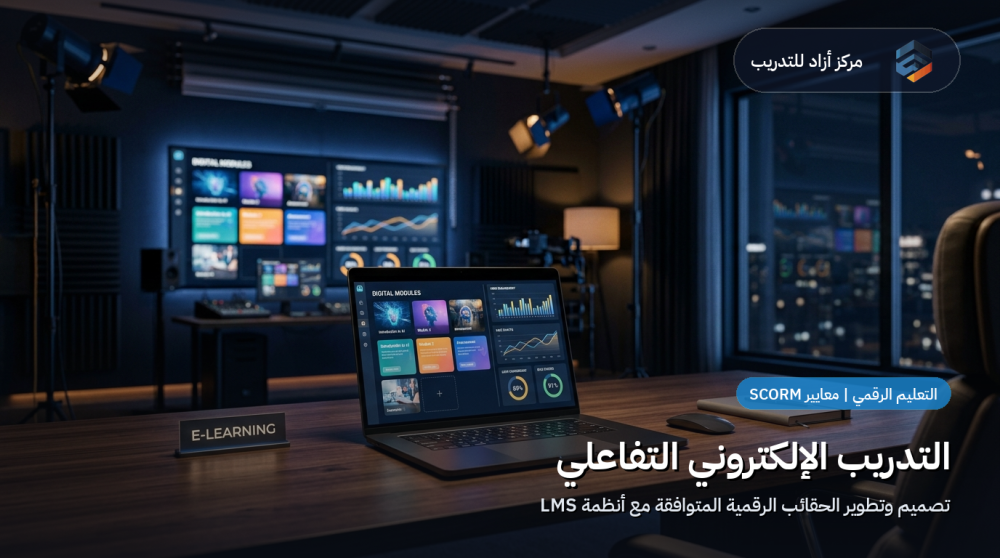 دليل التدريب الإلكتروني وتطوير المحتوى بمعايير SCORM في السعودية 2026: من التصميم التعليمي إلى أنظمة LMS