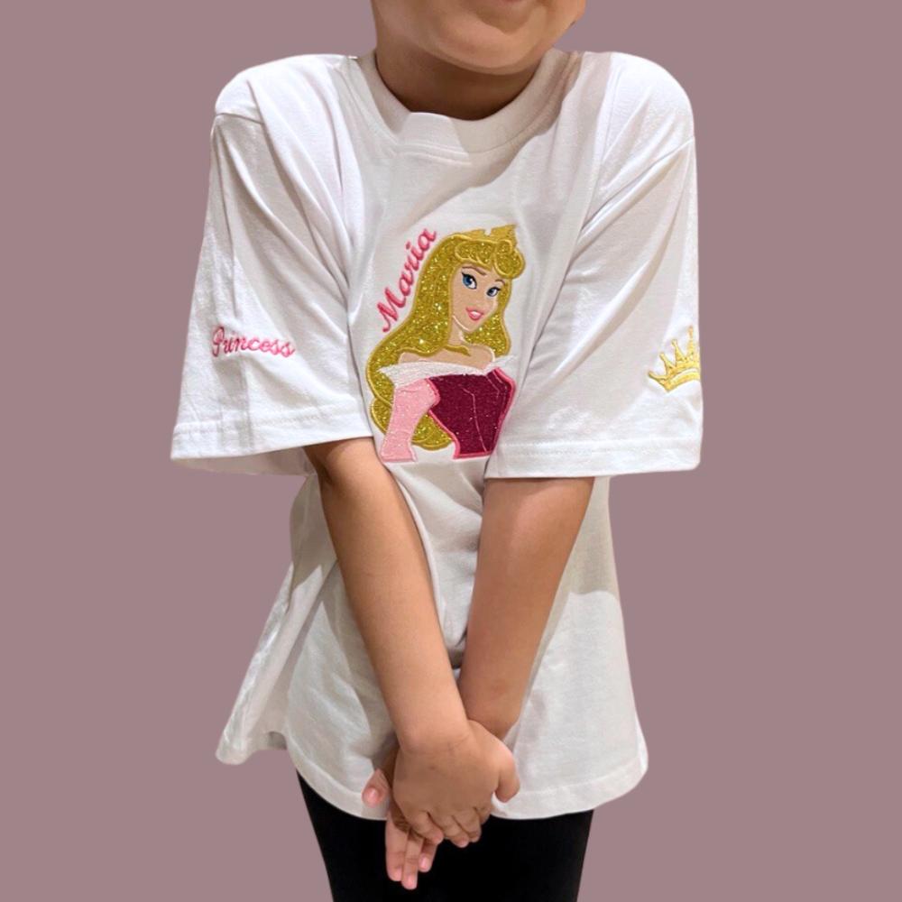 T-shirt Triple embroidery