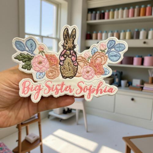 Big Sister/brother Custom Badge