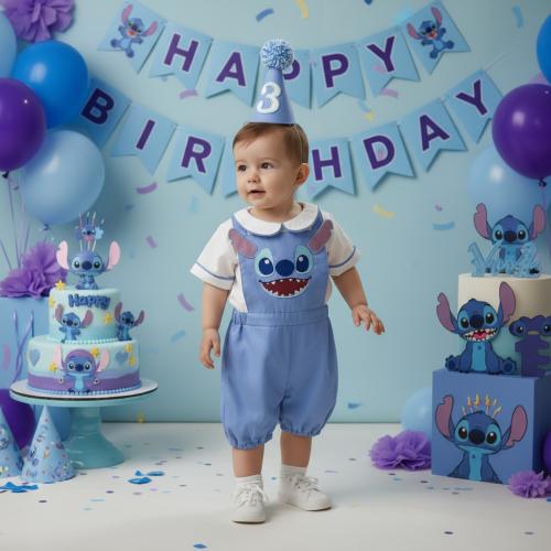 Stitch Birthday Set
