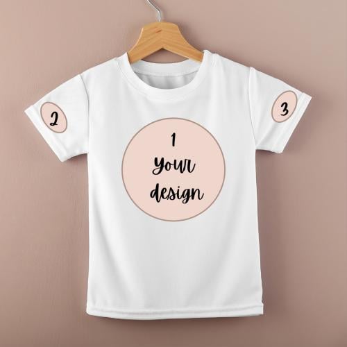 T-shirt Triple embroidery