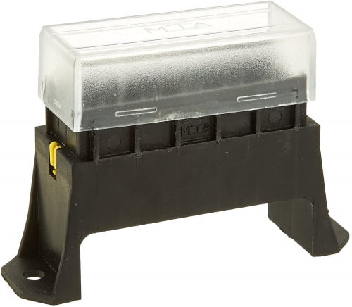 علبة فيوزات عادية 6 منافذ مستقلة من الأسفل