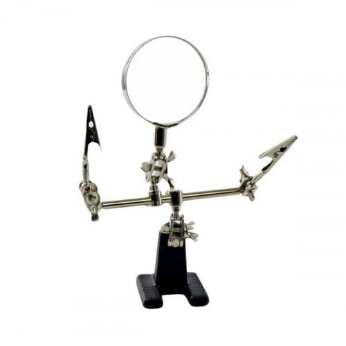 يد لحام مساعدة مع مكبر