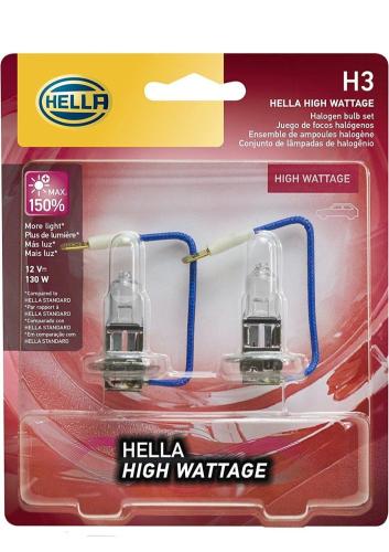 لمبات H3 هيلا 130 واط