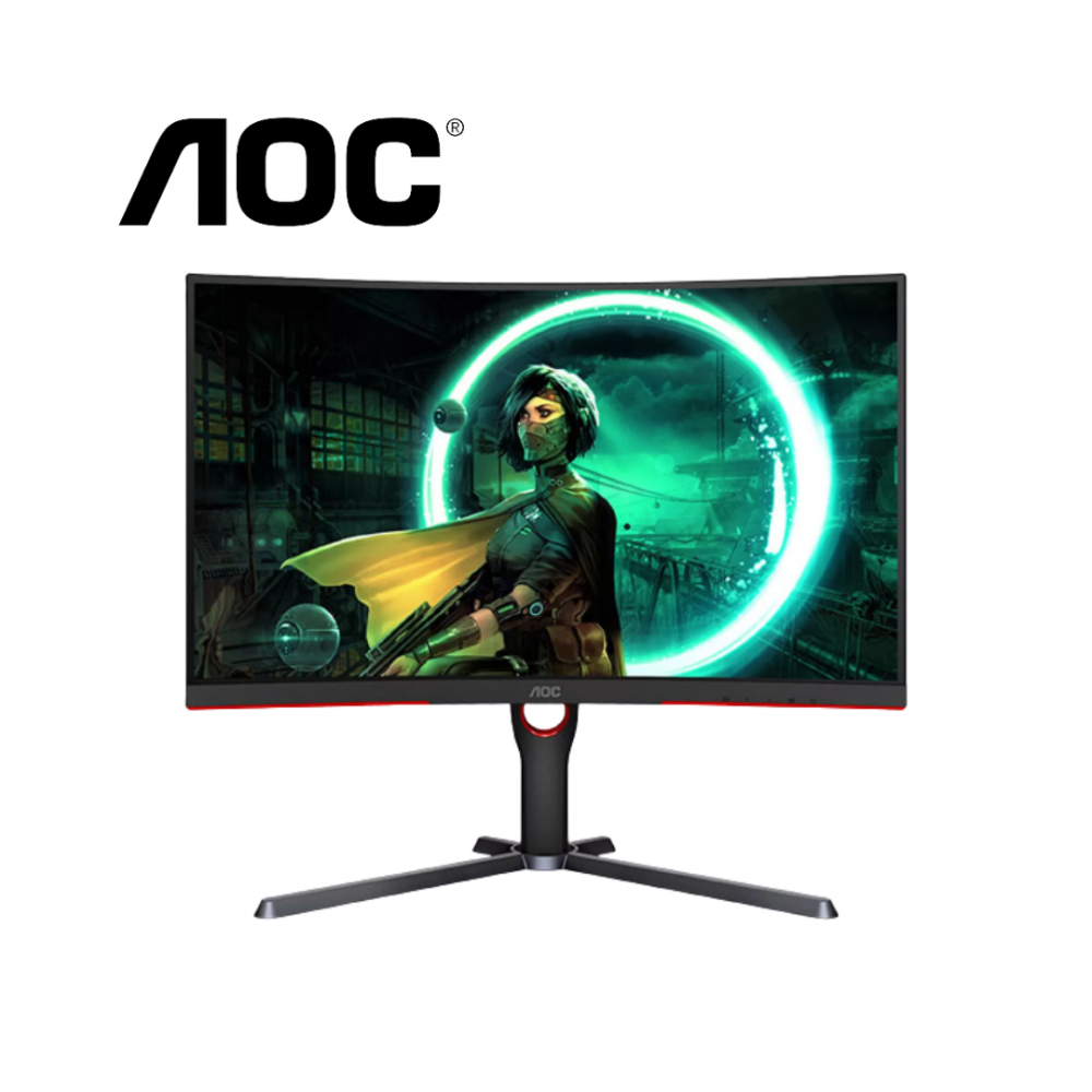 AOC C27G3 27" Curved Gaming Monitor ,165Hz, Full HD