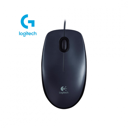 Logitech Wired Mouse M90 Black USB