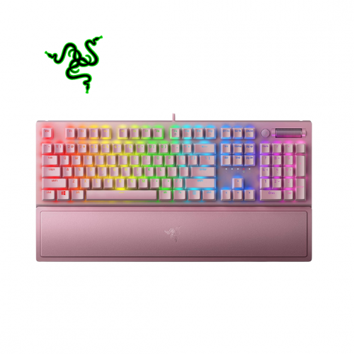 Razer Blackwidow V3 Mechanical Gaming Keyboard - Quartz Pink
