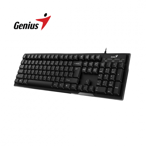 Genius KB-102 Smart USB Keyboard, Black, KB102