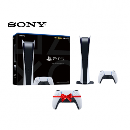 بلايستيشن 5 ديجيتال بوحدة تحكم إضافية