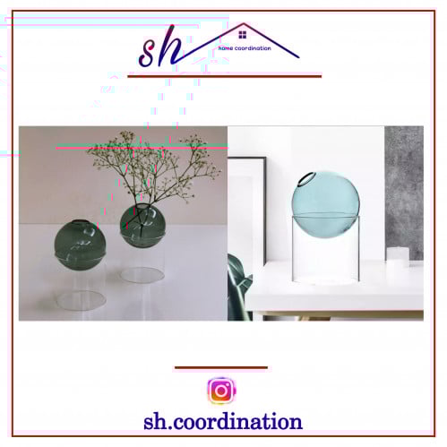 مزهريه زجاجيه