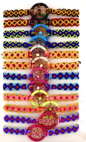 اسوارة القماش للأطفال بحلقات دائرية