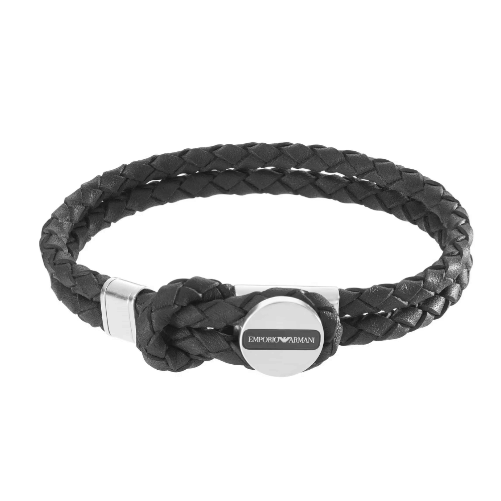 Armani Leather Bracelet Italianisa