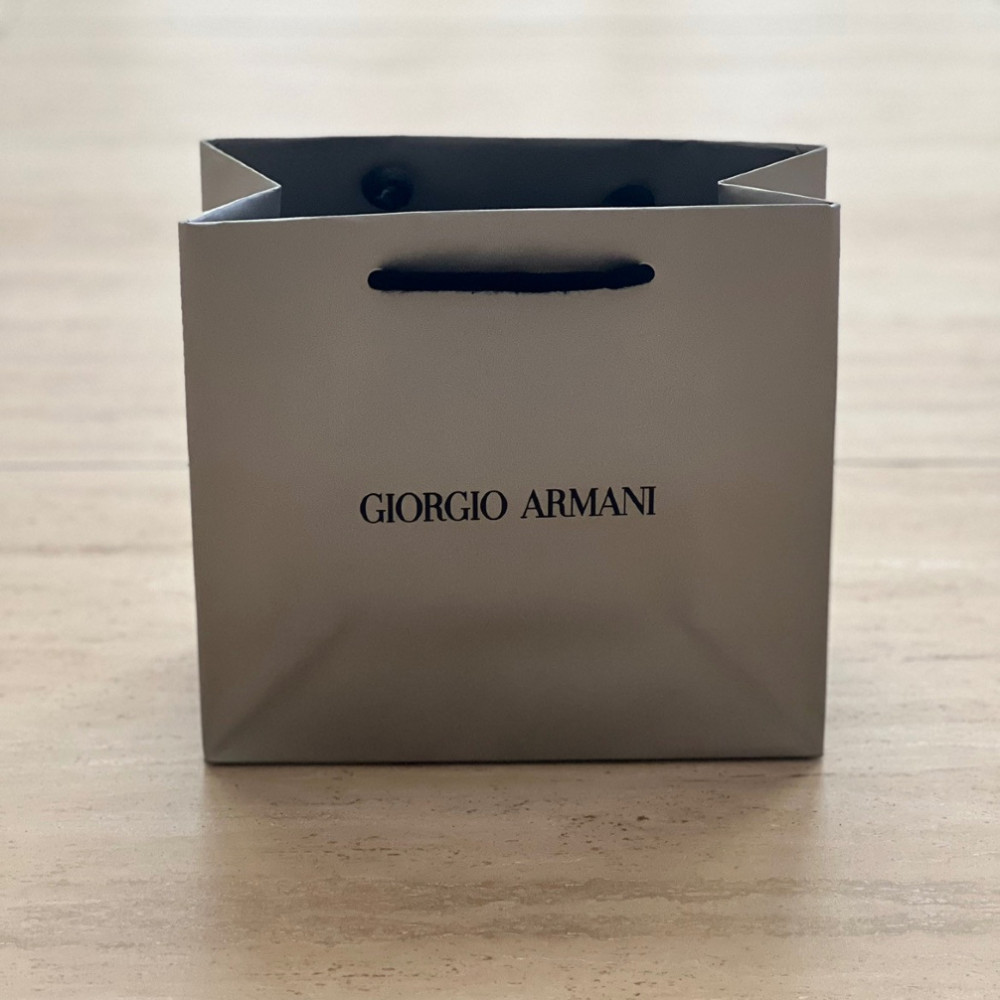 emporio armani paper bag