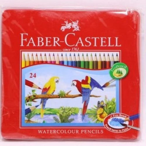 الوان خشبيه مائيه فيبركاستل 24لون