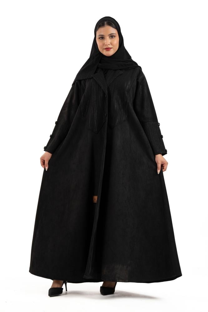 عباية  غمرة شمواه بقماش جاكار ع الصدر