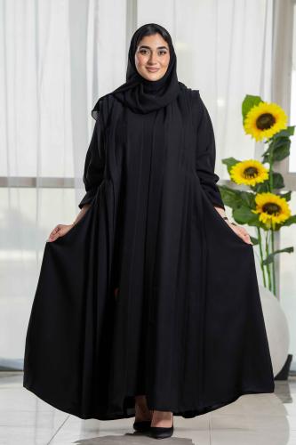 عباية العنود اليوسف كلوش بتدخيلات كسرات من الأمام