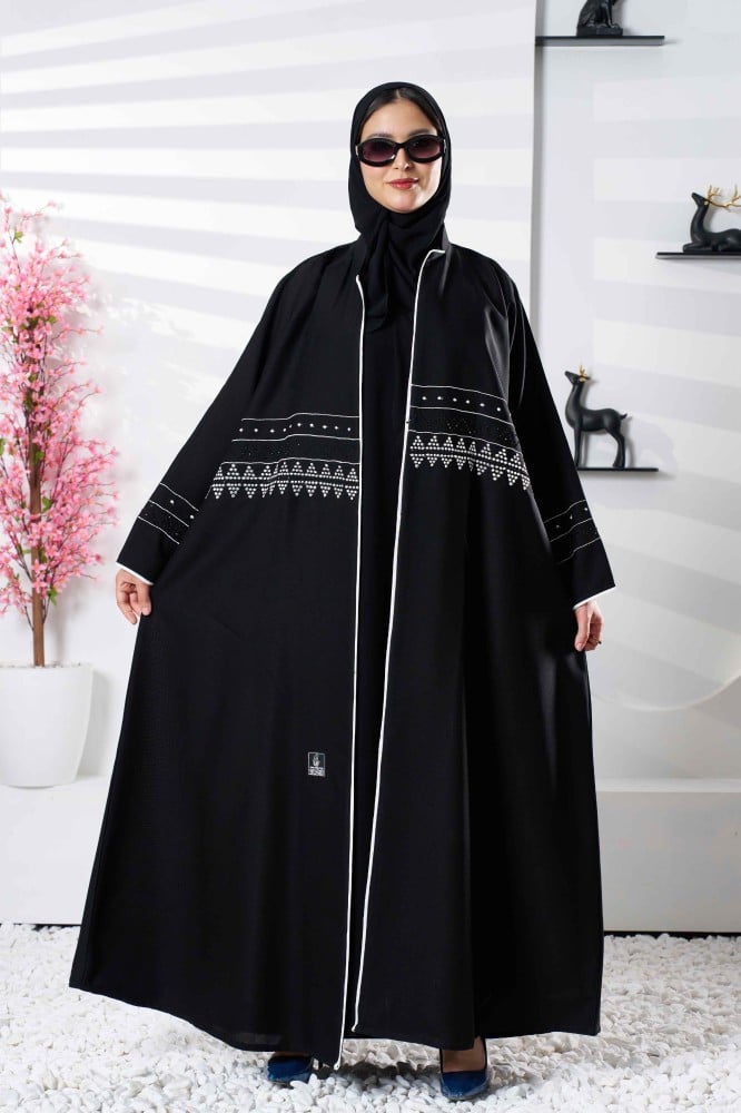 عباية فاخرة بتطريز هاند ميد