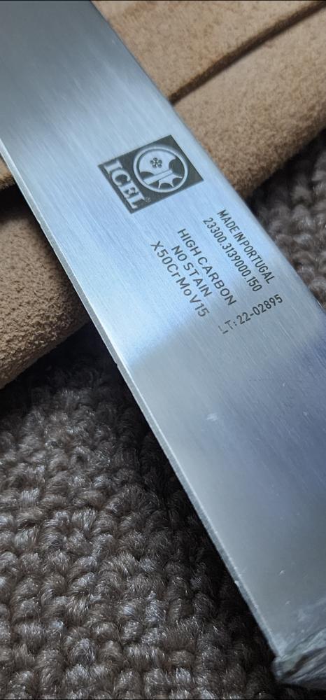 سكين برتغاليه مقصبه تقصيب حجازي جوده مع جراب كفو