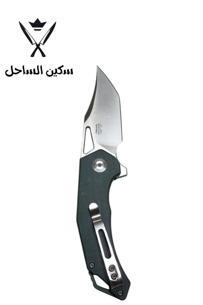 سكين مطويه قانزو فلتر خنجر  طول النصل 7 سنتي