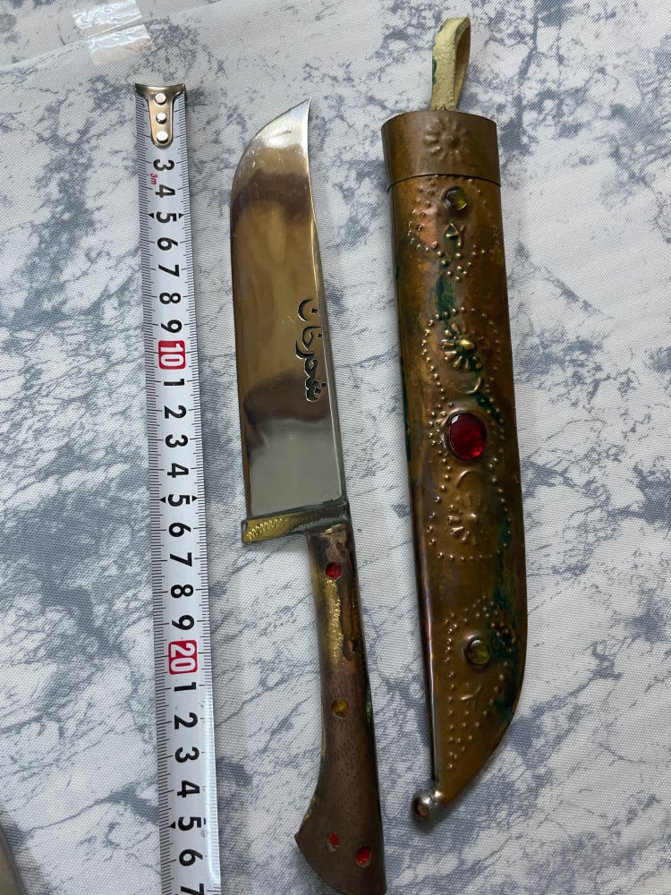 سكين شرخان قديمه معدن جبار تراثيه