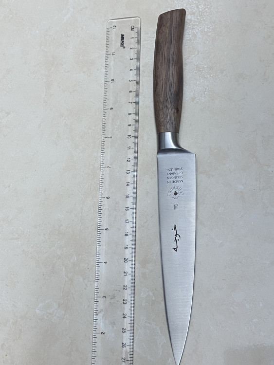 سكين الشيف صناعة ام شوكة المانيه معدن استيل