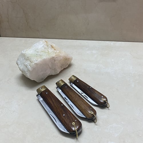 طقم طارق بشير الاصليه معدن كربون استيل عدد 3 حبات