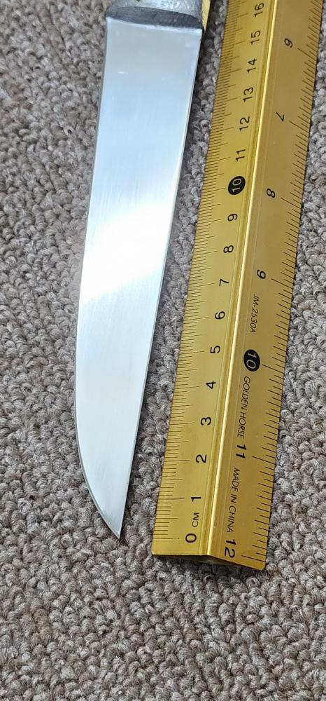 سكين برتغاليه مقصبه تقصيب حجازي جوده مع جراب كفو