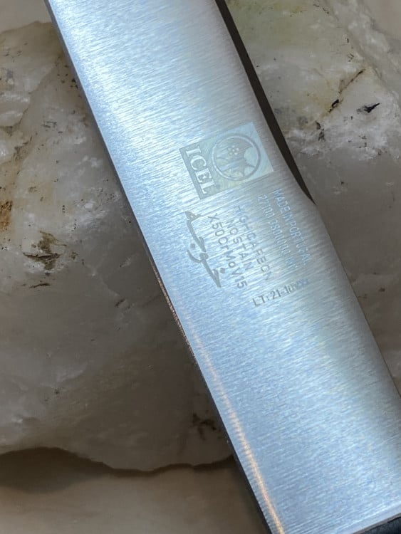 سكين  القصه السواحليه صناعه برتغالية عاليه الجوده مقبض خشب  فاخر