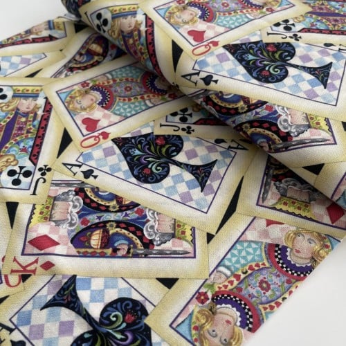 قماش قطن Playing Cards