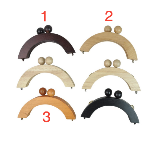 يد شنطة خشبية 13cm