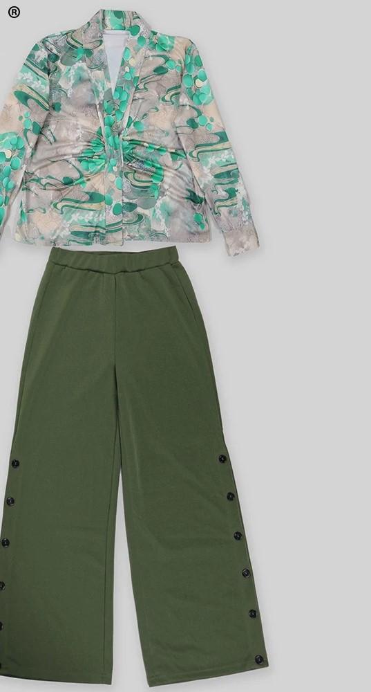 "طقم لينا – أناقة الطبيعة"